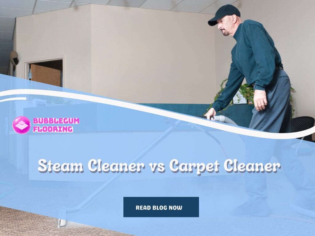 Front image for the blog Steam Cleaner vs Carpet Cleaner